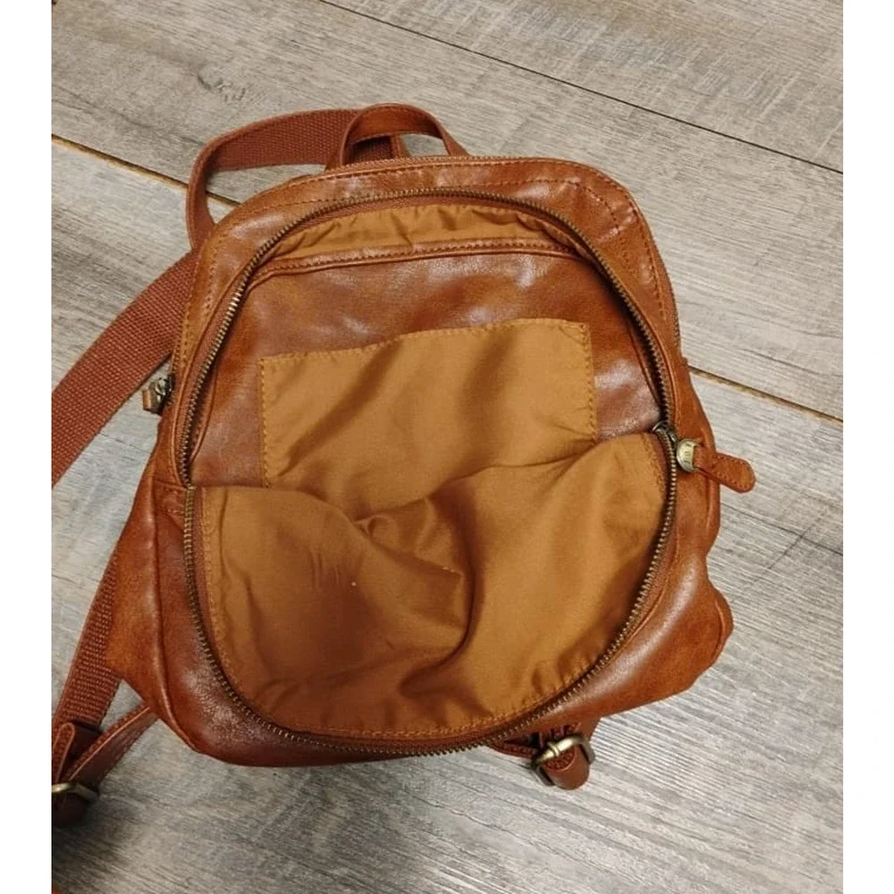 JOY SUSAN Kinsley Convertible Crossbody Backpack Bag Purse Russet Brown